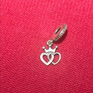 Pandora king and queen charm